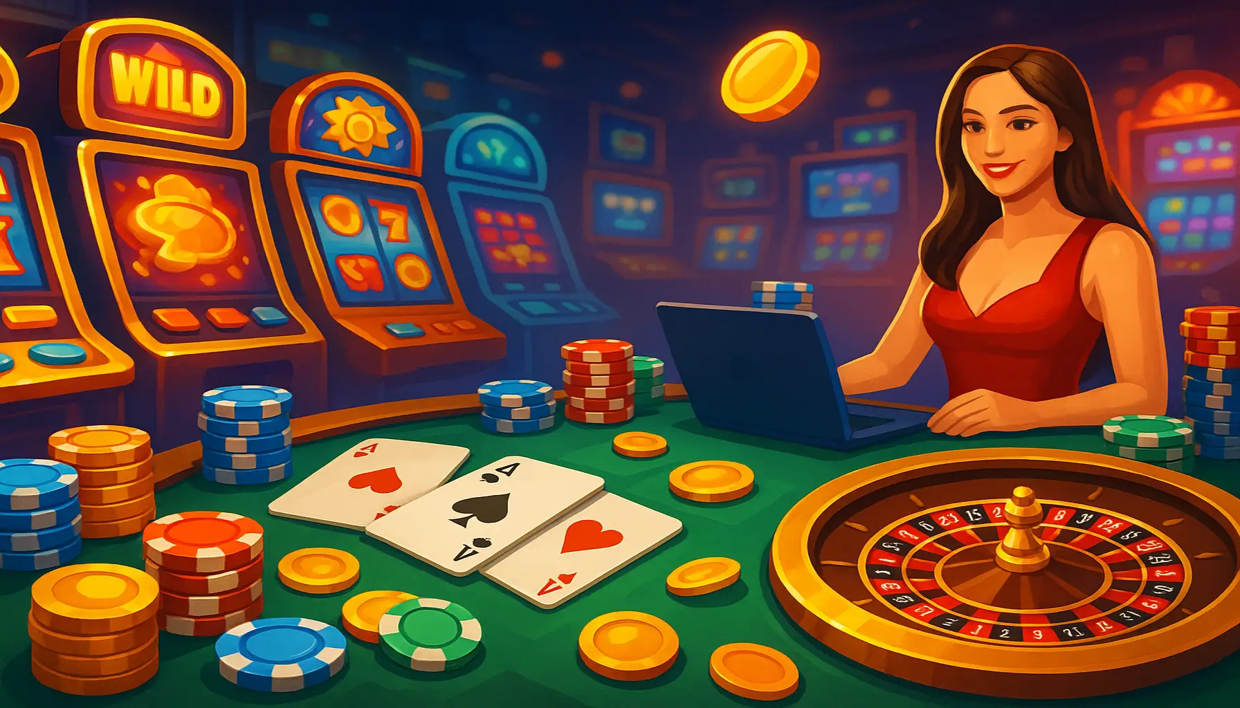 Jogos de cassino online BET78